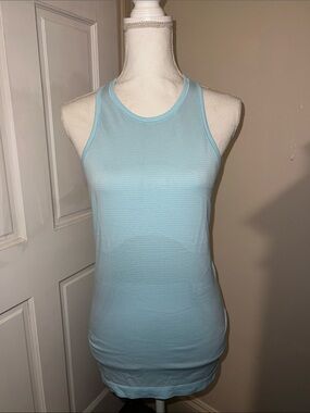 Lululemon Light Blue Women's Racerback Tank Top